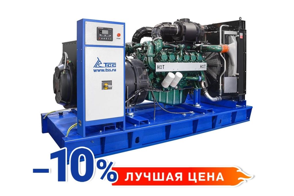 Дизельный генератор ТСС АД-600С-Т400-1РМ17 041540