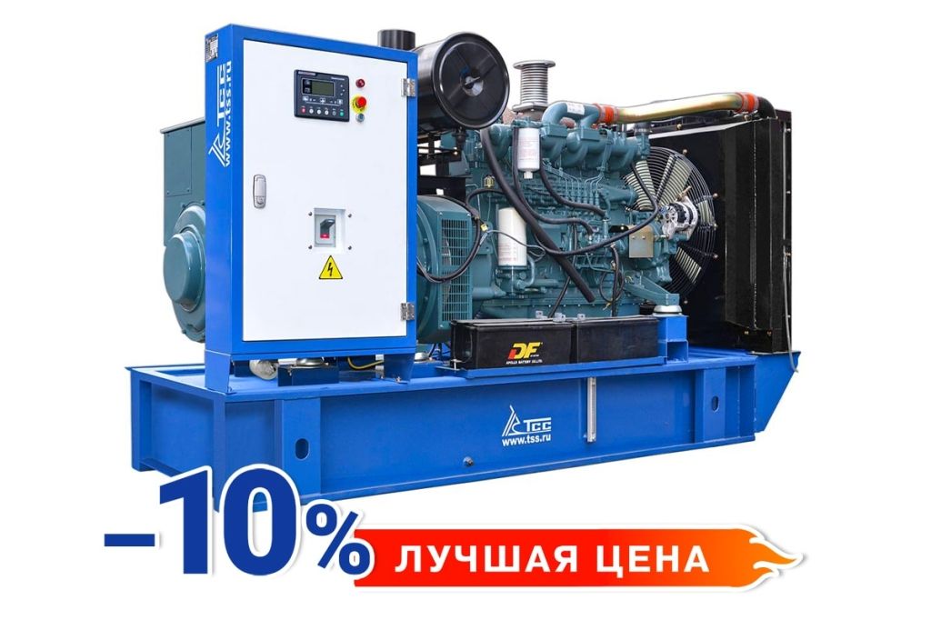 Дизельный генератор ТСС АД-200С-Т400-1РМ17 041535