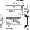 Двигатель дизельный 186FA (А1-тип, под шпонку Ø 25мм) - K0 025580